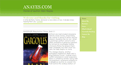 Desktop Screenshot of anayes.com